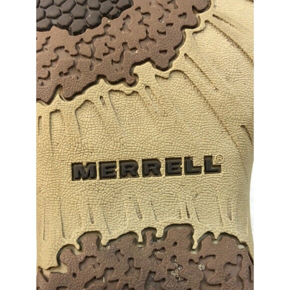 Merrell San Remo Women's US 9 Brown Leather Flat Buckle Open Toe Strappy Sandal - Picture 6 of 7